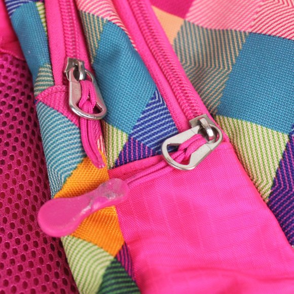 Free w/ Purchase- Zomzaa Multi Colored Backpack Cushioned Straps Lots of Pockets - Picture 15 of 16